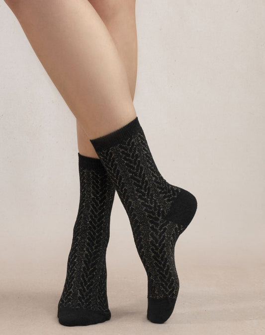 BLF 6462 Velvet Twists Socks