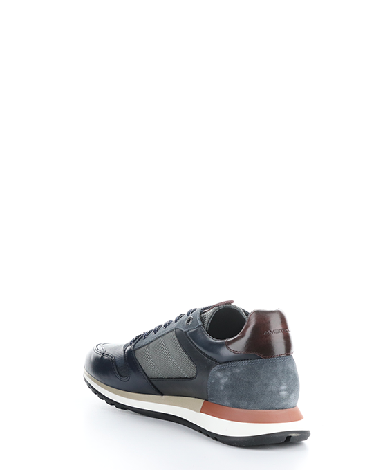 AMB 425-295 12554 NAVY GREY LEATHER