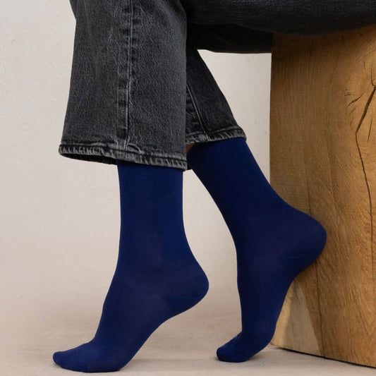 BLF 6594 Solid Colours Velvet Cotton socks