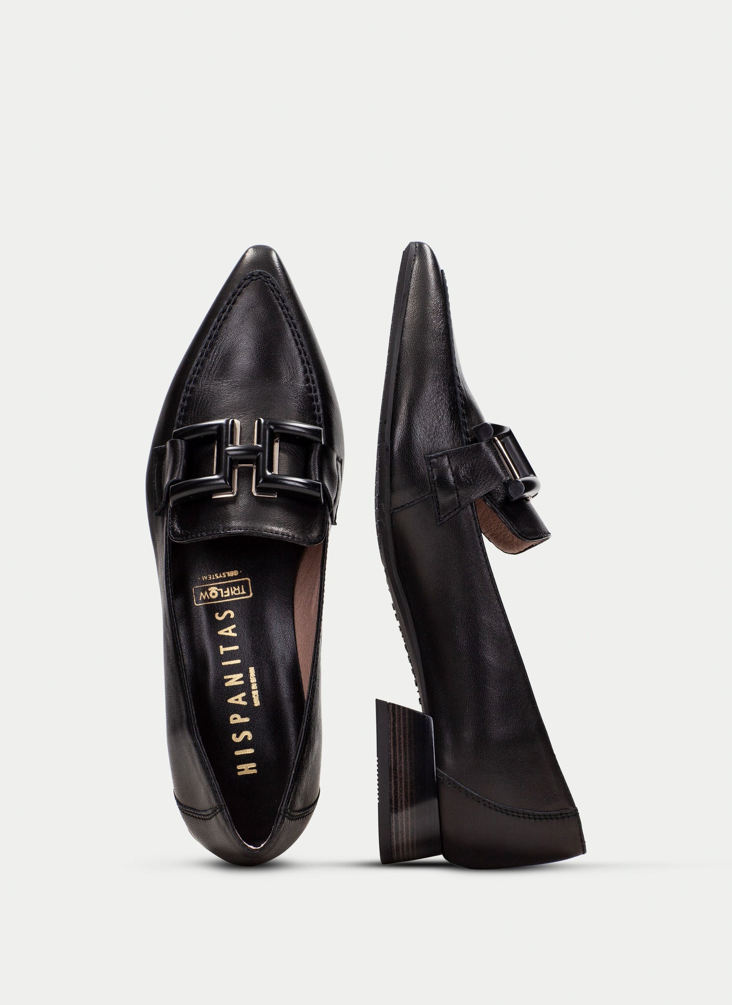 HSP 1352-260 SOHO BLACK DRESS LOAFER