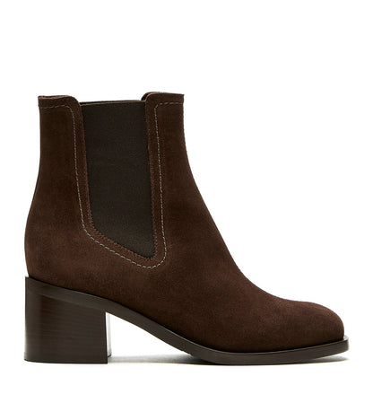 LC JOELLE BRUNETTE SUEDE BOOTIE