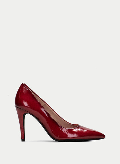 HSP 8361-250 RED PASSION PATENT LEATHER PUMP