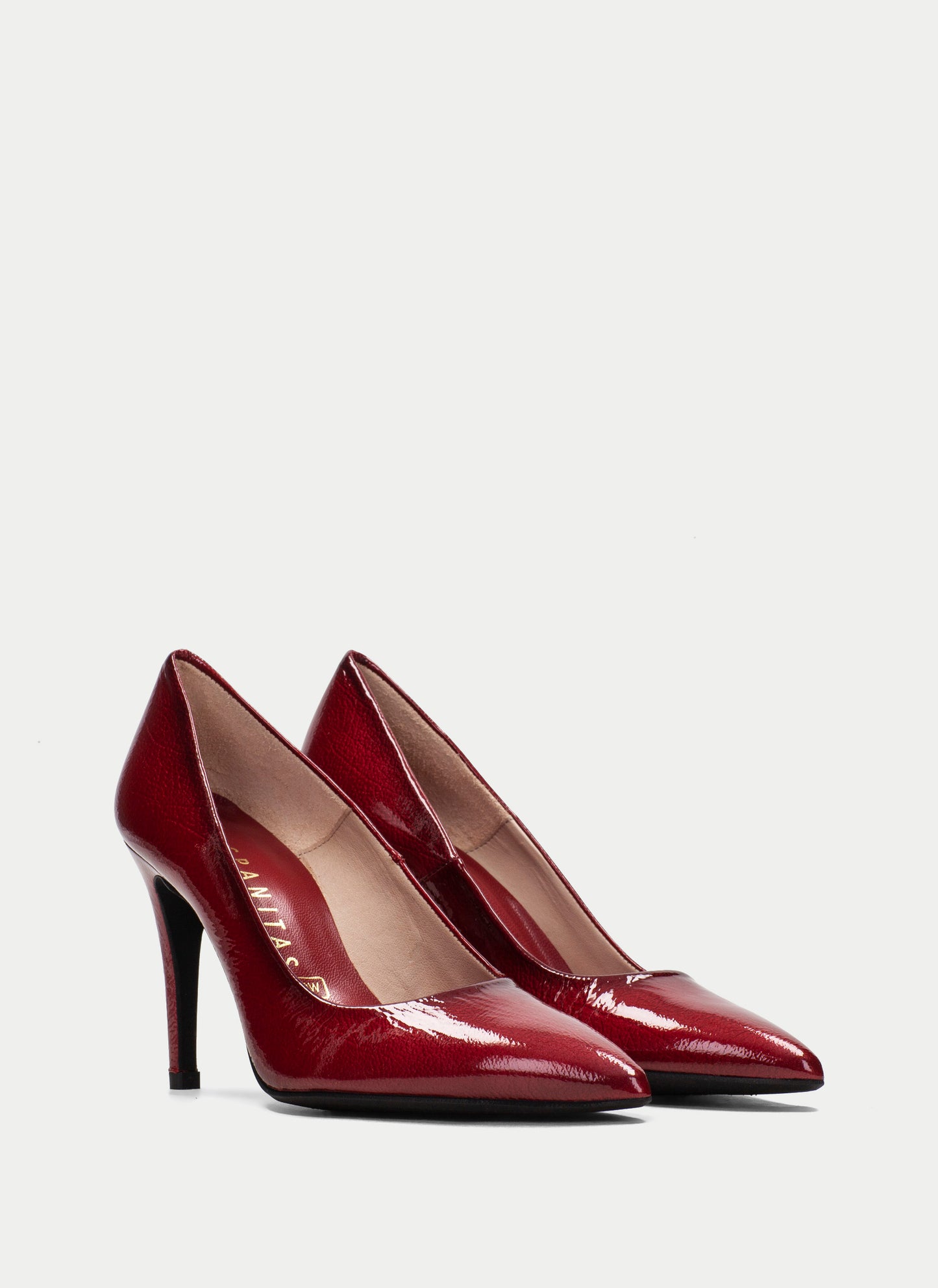 HSP 8361-250 RED PASSION PATENT LEATHER PUMP