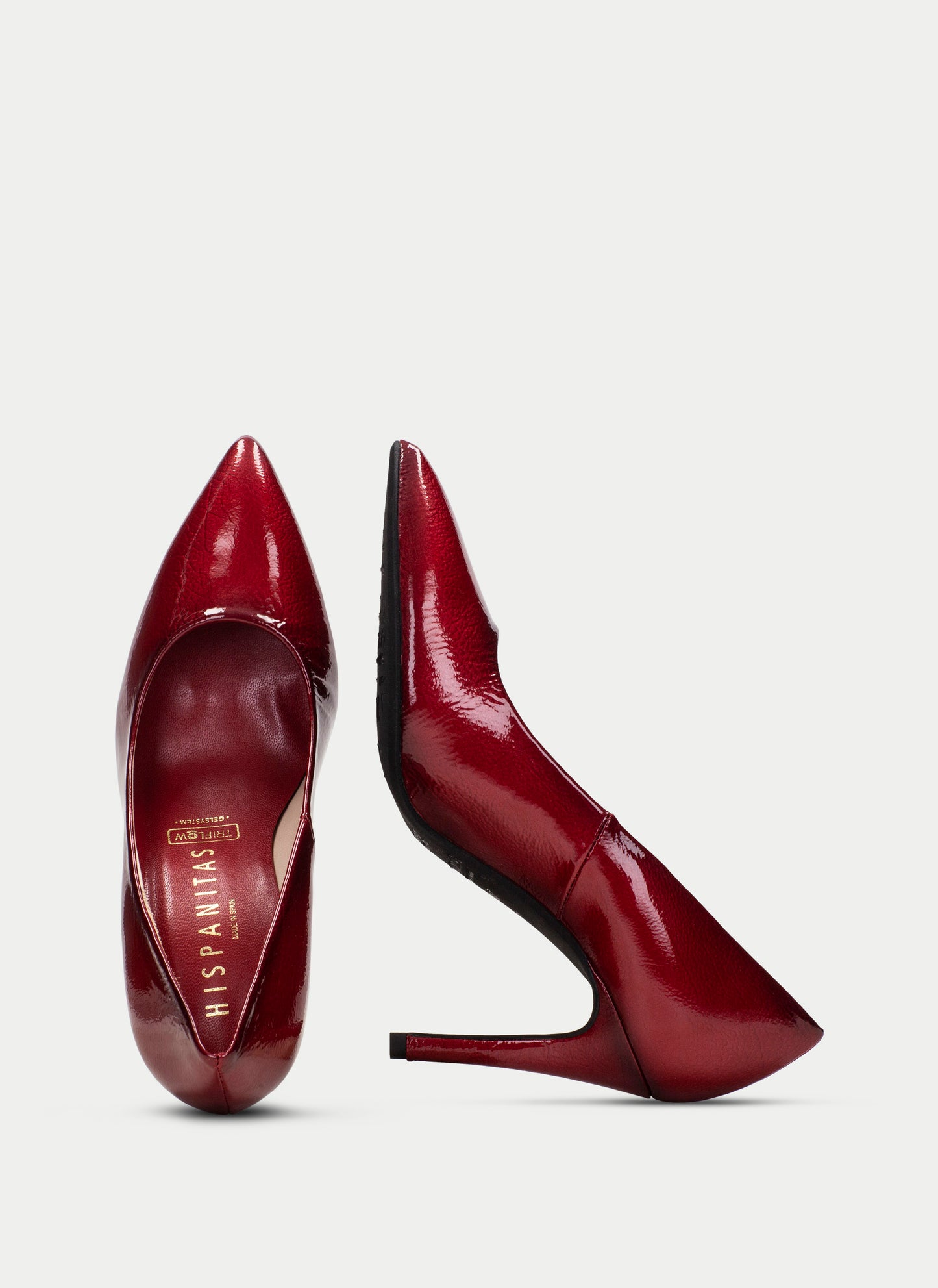 HSP 8361-250 RED PASSION PATENT LEATHER PUMP