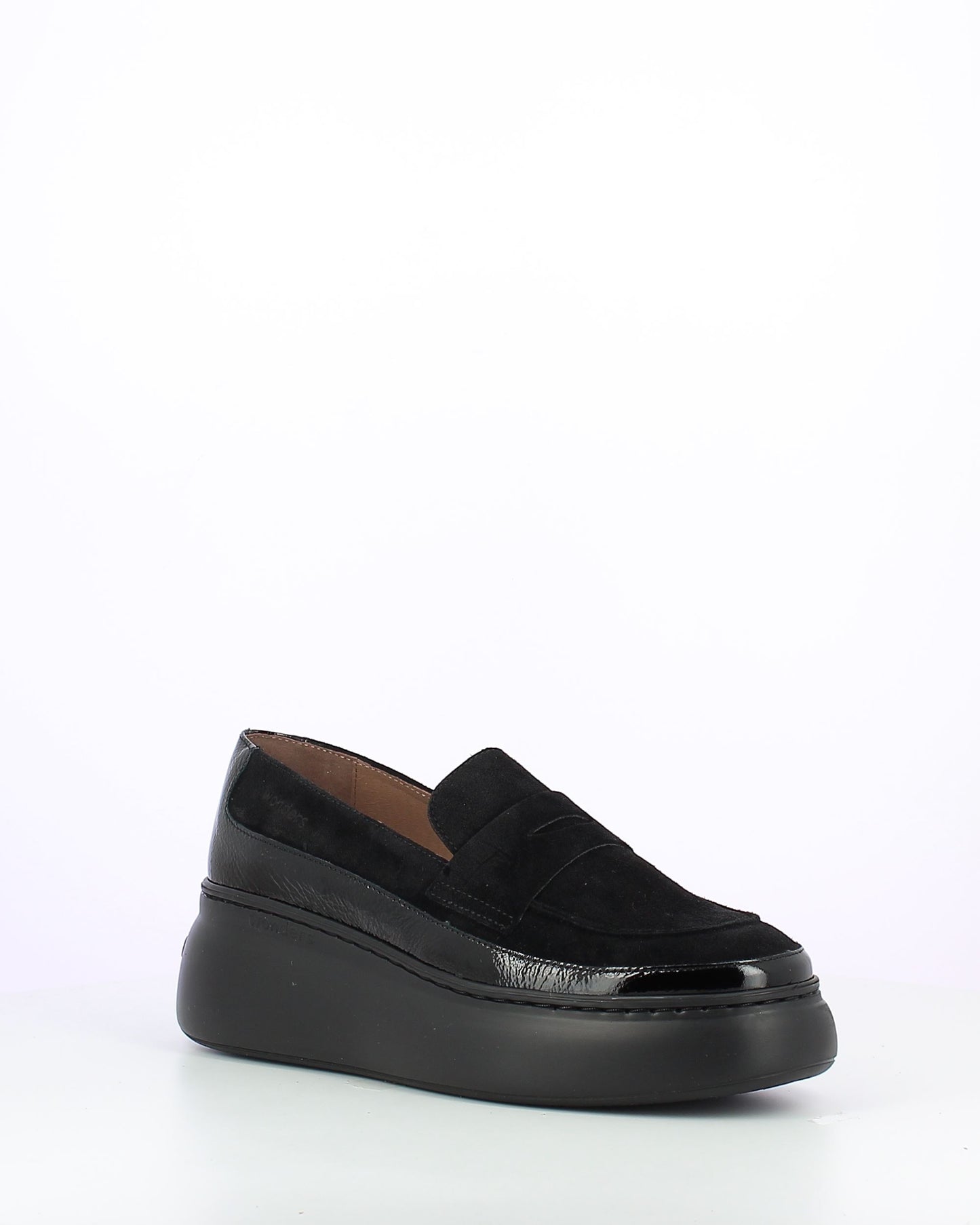 WND 6175-260 BLACK SUEDE LOAFER